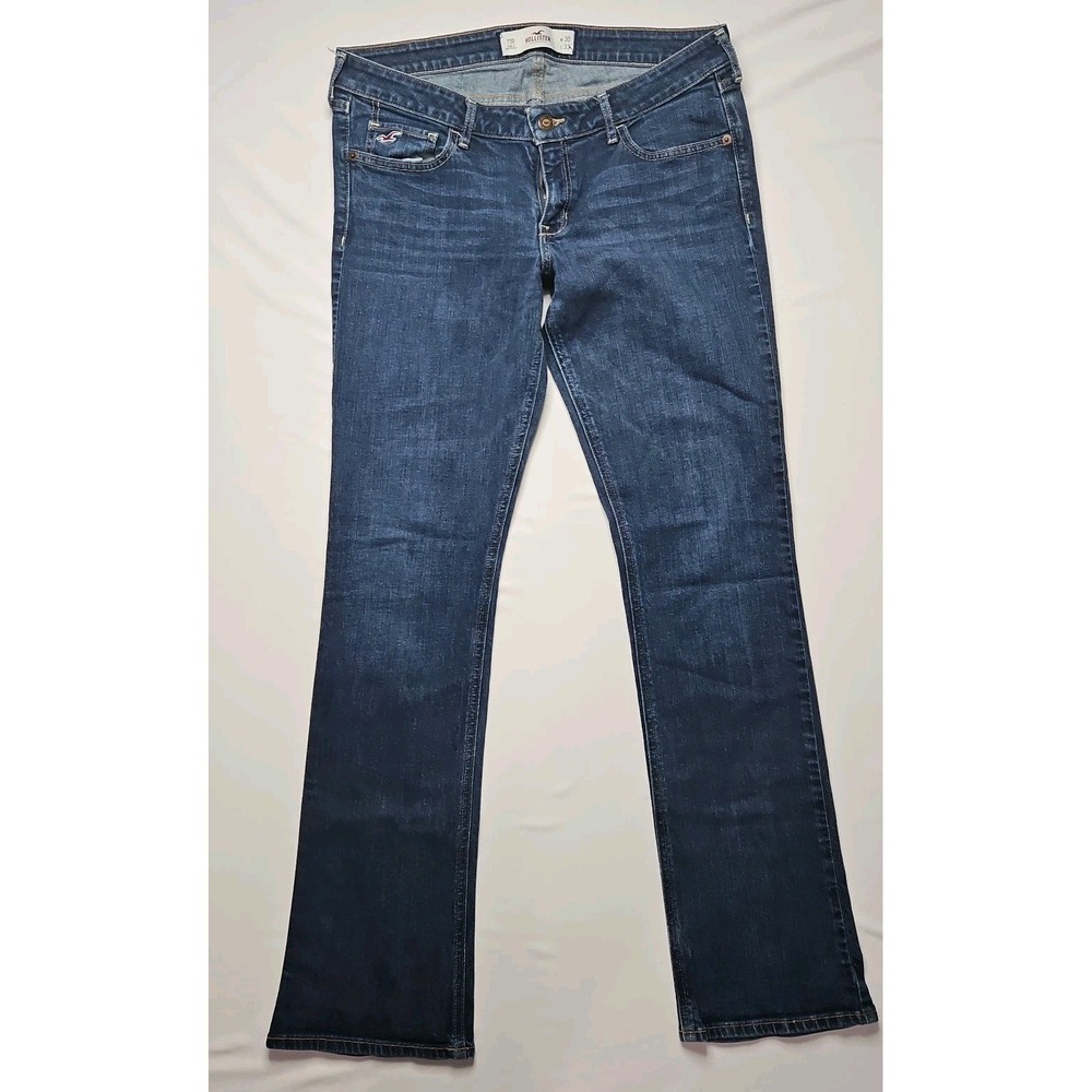 hollister y2k womens size 11R 30x33 low rise straight denim jeans